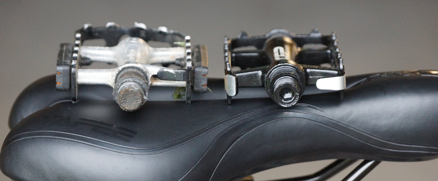 Fahrradpedale Test - Pedalen abschrauben und wechseln - So geht's