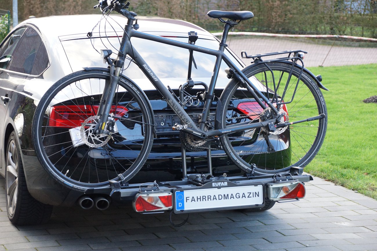 dachlift-fahrradträger für 2 fahrräder test