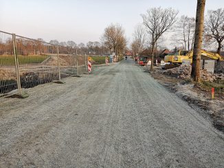 Baustelle Vollsperrung aufgehoben Zum Haxtumerfeld Aurich