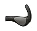 Ergon - GP3 Lock-on Fahrradgriffe | Regular kompatibel | für Touring und MTB Fahrräder | Small | Schwarz/Grau