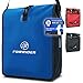 Forrider Fahrradtasche Wasserdicht für Gepäckträger [25L Volumen] mit Schultergurt | Gepäckträgertasche | Einzel | Fahrrad Tasche Packtasche hält an jedem Gepäckträger