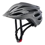 Cratoni Unisex – Erwachsene Pacer (MTB) Fahrradhelm, anthrazit, S-M (54-58cm) Cratoni Unisex – Erwachsene Pacer (MTB) Fahrradhelm, anthrazit, S-M (54-58cm)