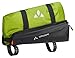 VAUDE Trailguide, Oberrohr-Packtasche für Bikepacking Sporttasche, 30 cm, 5 Liter, Black/Green