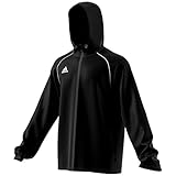 adidas Herren Regenjacke Core 18, Black/White, XXXL, CE9048 adidas Herren Regenjacke Core 18, Black/White, XXXL, CE9048