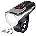 SIGMA SPORT - Aura 80 | LED Fahrradlicht 80 Lux | StVZO zugelassenes, akkubetriebenes Vorderlicht