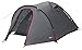 High Peak Kuppelzelt Nevada 3, Campingzelt mit Vorbau, Iglu-Zelt für 3 Personen, doppelwandig, wasserdicht, Ventilationssystem, Wetterschutz-Eingang, Moskitoschutz, dunkelgrau/rot High Peak Kuppelzelt Nevada 3, Campingzelt mit Vorbau, Iglu-Zelt für 3 Personen, doppelwandig, wasserdicht, Ventilationssystem, Wetterschutz-Eingang, Moskitoschutz, dunkelgrau/rot