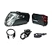 TRELOCK Fahrradlicht Set LS 360 I-GO Eco + LS 720 Reego – 25 Lux – USB Aufladbar – 35 m Sichtweite – StVZO zugelassen