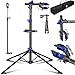 KESSER® Fahrradmontageständer Profi 50kg - 360° drehbar für E-Bike, Mountainbike & Fahrrad, höhenverstellbarer Reparaturständer, mit Werkzeugablage, Tragetasche & Schnellspanner Blau