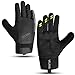 VELMIA Handschuhe für die Übergangszeit - Fahrradhandschuhe mit Grip Print für einen sicheren Halt und zusätzliche Robustheit. Handschuhe Herren, fahrradhandschuhe, MTB Handschuhe