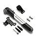 VeloChampion Mini Fahrradpumpe, kompakte Luftpumpe 100 PSI/6.8BAR für Presta, Schrader & Dunlop Ventile, für Rennrad, Trekkingrad & E-Bike, mit Rahmenhalterung, Ballnadel (Pumpe) VeloChampion Mini Fahrradpumpe, kompakte Luftpumpe 100 PSI/6.8BAR für Presta, Schrader & Dunlop Ventile, für Rennrad, Trekkingrad & E-Bike, mit Rahmenhalterung, Ballnadel (Pumpe)