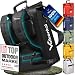 Valkental® 3in1 Fahrradtasche [Bis 25L] - Das Original - Geeignet als Gepäckträgertasche, Rucksack und Umhängetasche - 100% Wasserdicht & Reflektierend - Sichere Befestigung [Abschließbar] Laptopfach